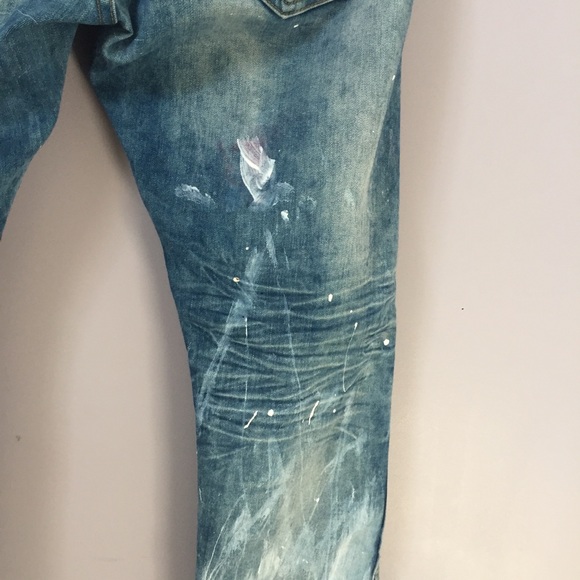 Fear of God Style CK Painted + Ripped Jeans Denim - Picture 16 of 16